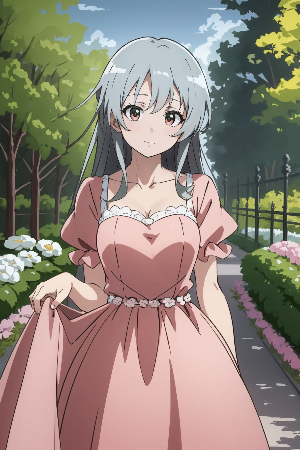 01103-1319574372-anime girl who is very beautiful, in the style of light silver and light pink, intricate, delicate flower and garden paintings,r.png